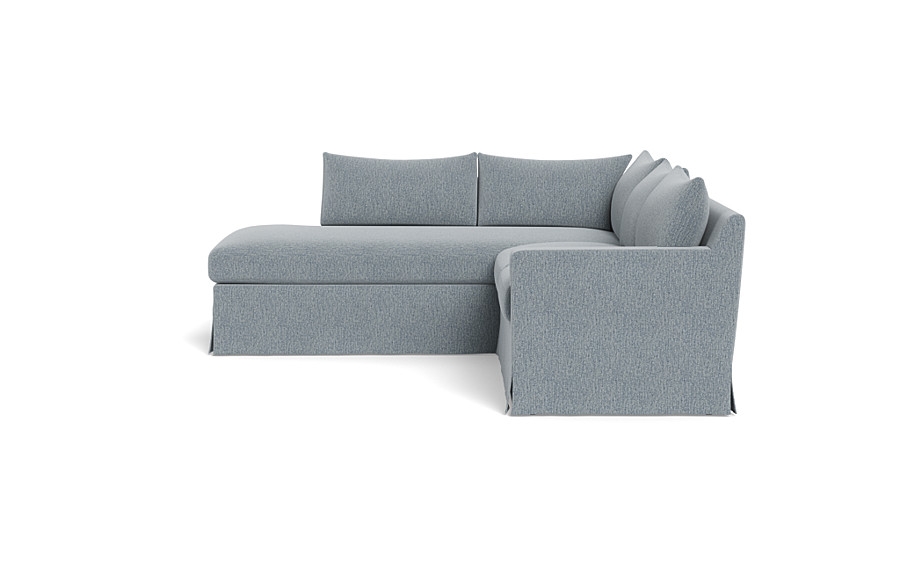 Sloan Slipcovered 3-Seat  Bumper Sectional - Image 3