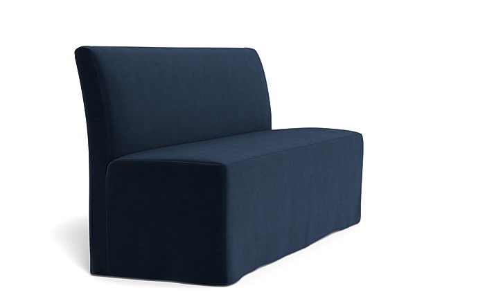 Dorian Slipcovered Larger Dining Bench - Image 3