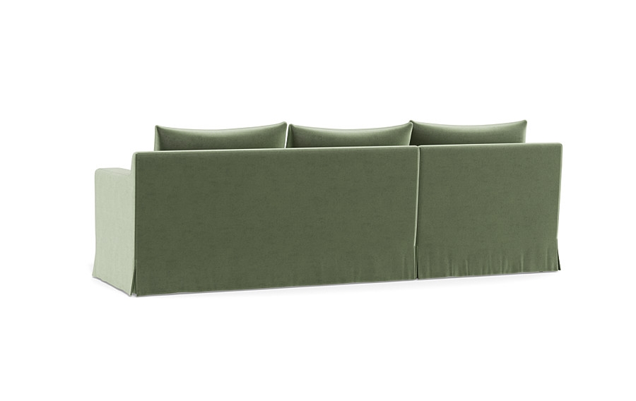 Sloan Slipcovered  Chaise Sectional - Image 1