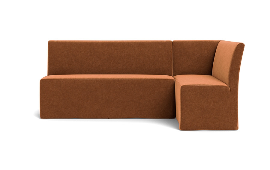 Dorian Slipcovered Right Banquette - Image 0
