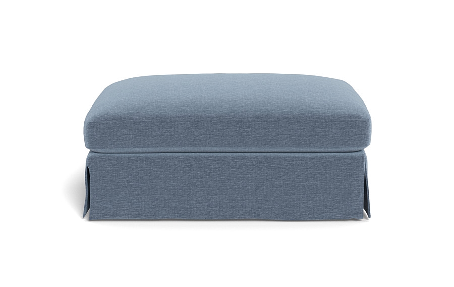 Maxwell Slipcovered Ottoman by Apartment Therapy - Image 0