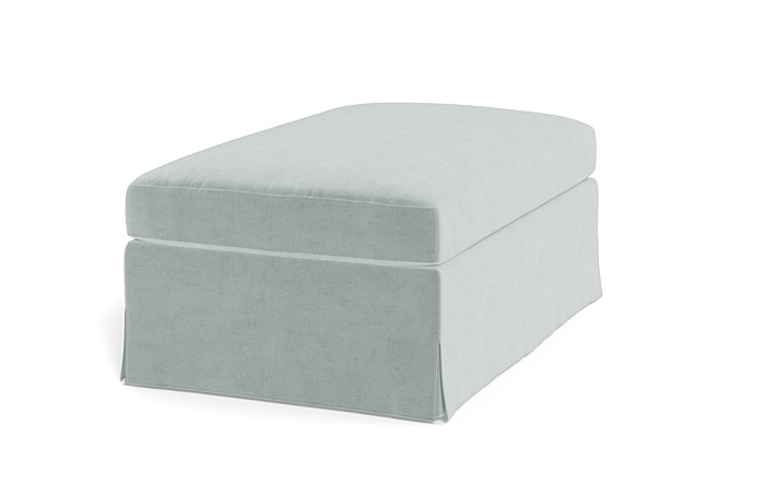 Sloan Slipcovered Ottoman - Image 3