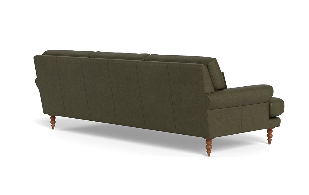 Maxwell Leather Sofa by Apartment Therapy - Image 4