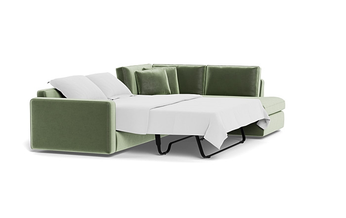 James 3-Seat Right Bumper Sleeper Sectional - Image 1