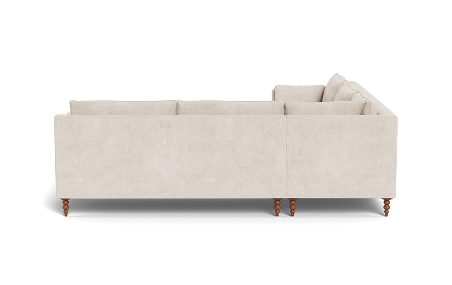 Caitlin Corner Sectional Sofa by The Everygirl®, 2 seat cushion, Down alternative fill - Image 2