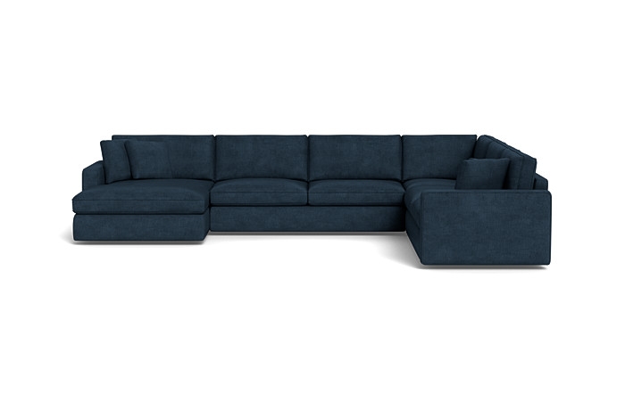 James 4-Piece 5-Seat Corner Chaise Sectional Left - Image 0