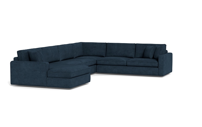 James 4-Piece 5-Seat Corner Chaise Sectional Left - Image 2