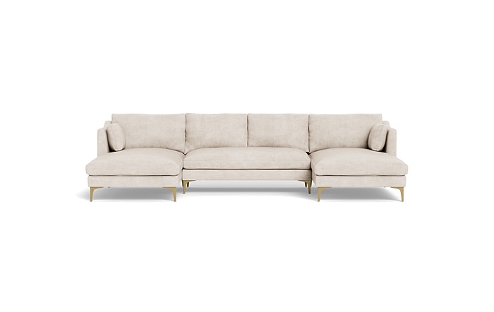 Caitlin U-Sectional Sofa by The Everygirl® - Image 0