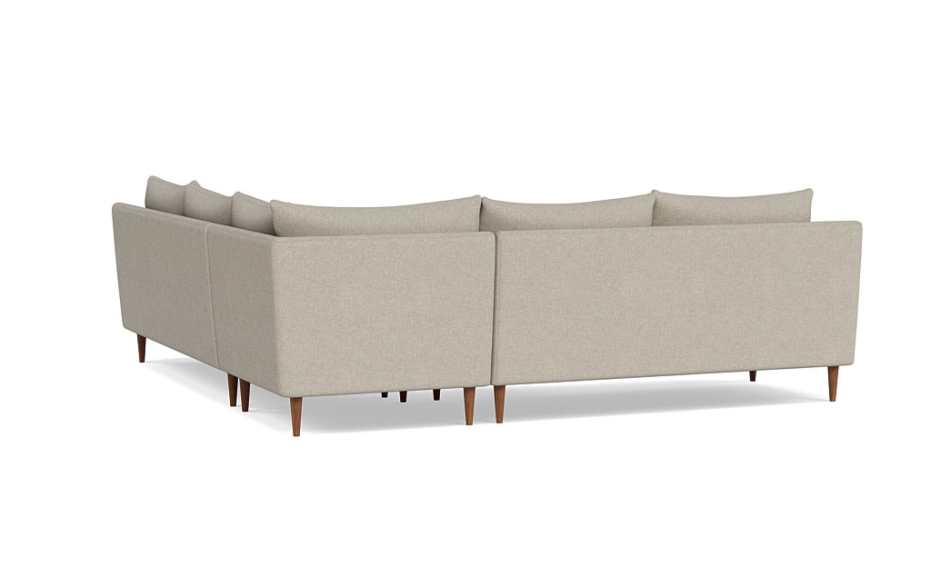 Sloan Corner 4-Seat Sectional Sofa, Down alternative filler - Image 1