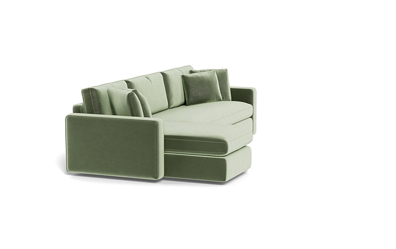 James 3-Seat Left Chaise Sleeper Storage Sectional - Image 1