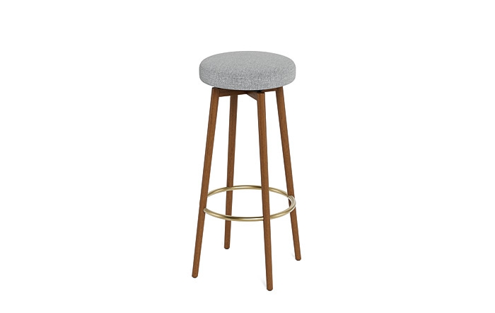 Caspine Upholstered Counter Stool - Image 1