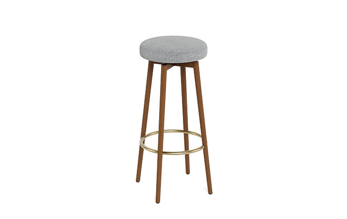 Caspine Upholstered Counter Stool - Image 2