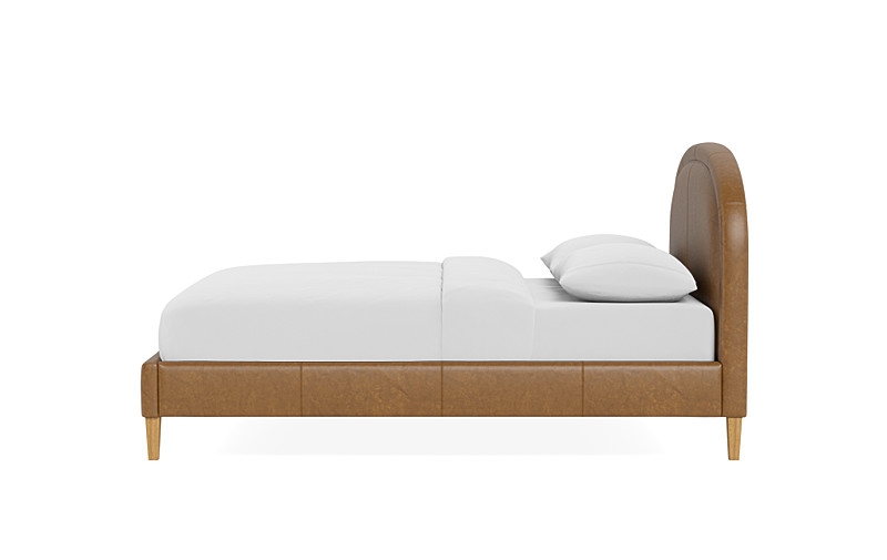 Anson Leather Upholstered Bed - Image 4