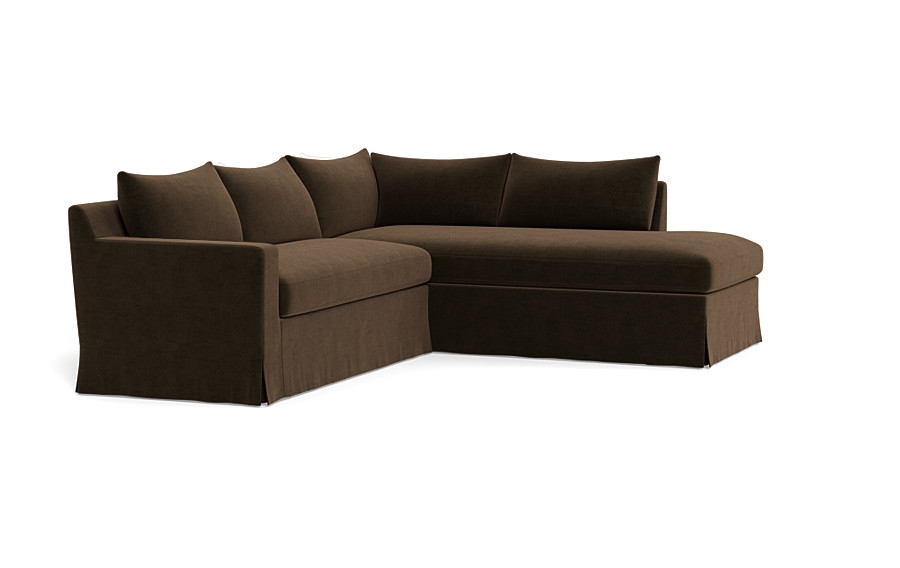 Sloan Slipcovered 3-Seat  Bumper Sectional - Image 2