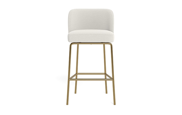 Graham Metal Framed Upholstered Bar Stool - Image 0