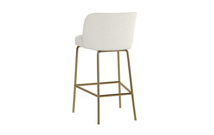 Graham Metal Framed Upholstered Bar Stool - Image 3
