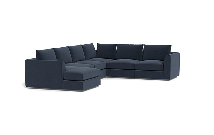 Beckham Modular 5-Seat Corner Left Chaise Sectional - Image 3