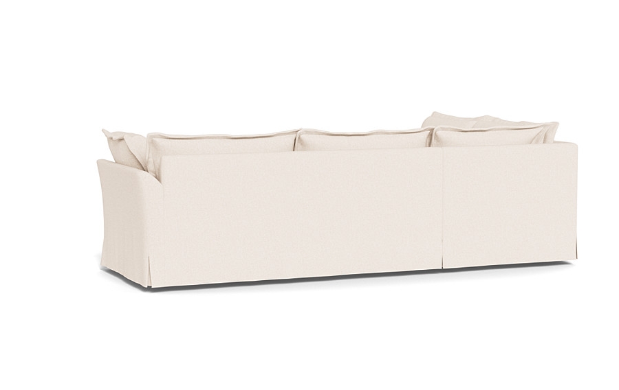 Skylar Slipcovered 3-Seat  Bumper Sectional - Image 1