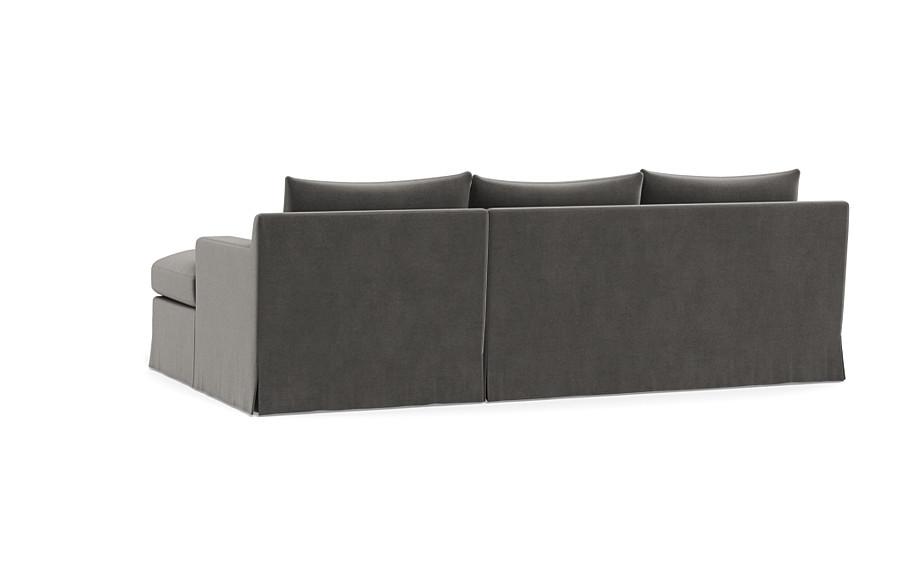 Sloan Slipcovered  Chaise Sectional - Image 1