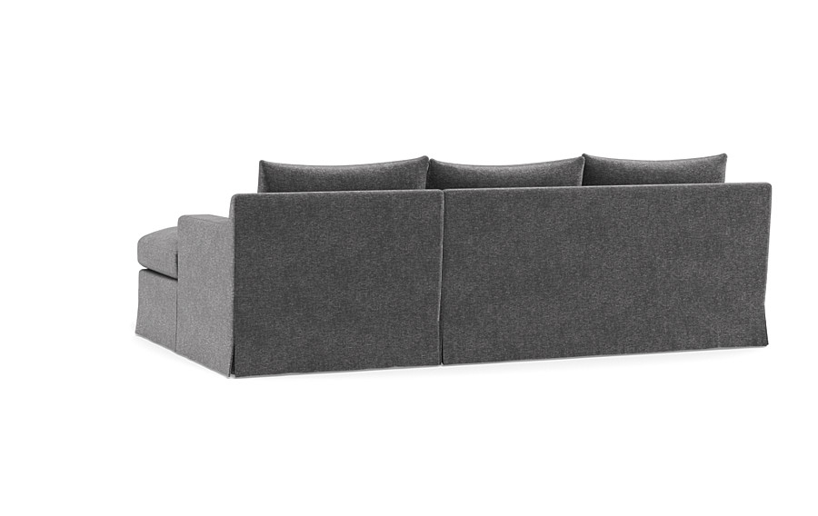 Sloan Slipcovered  Chaise Sectional - Image 3