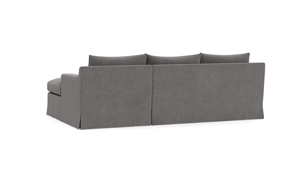 Sloan Slipcovered  Chaise Sectional - Image 3