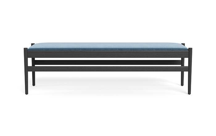 Turner Wood Framed Upholstered Bench - Image 0