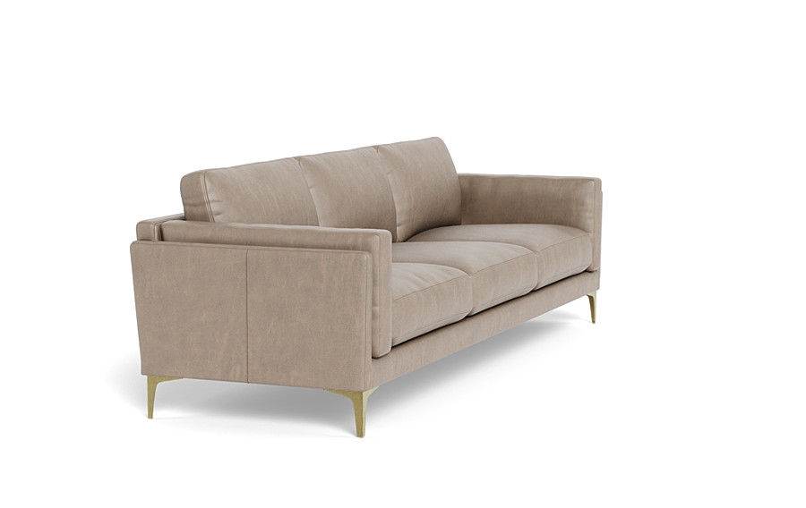 Gaby Leather 3-Seat Sofa - Image 3