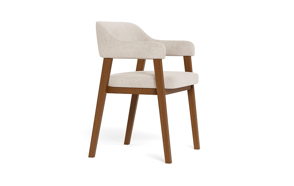 Selene Wood Framed Upholstered Chair - Image 4