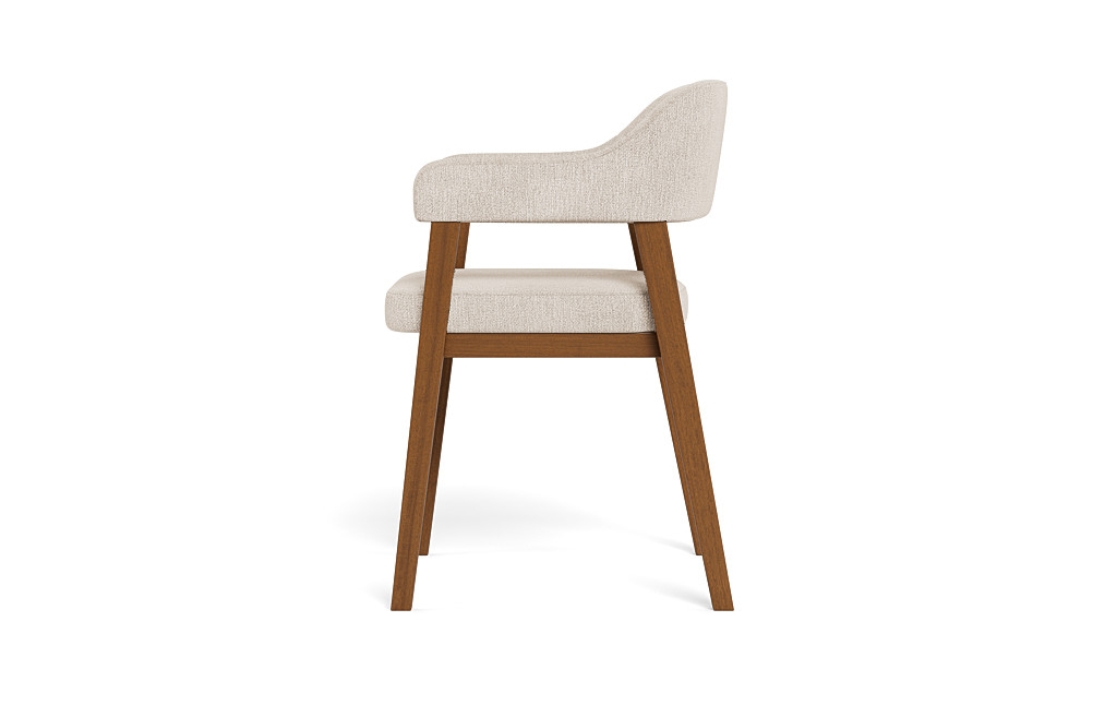 Selene Wood Framed Upholstered Chair - Image 1