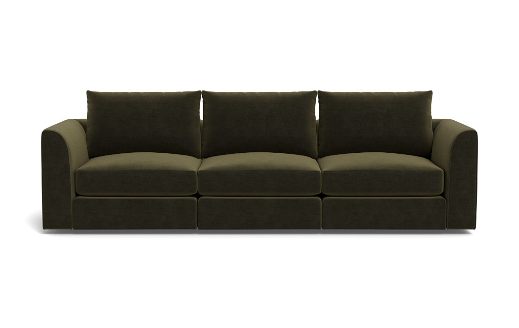 Beckham Modular Fabric 3-Seat Sofa - Image 0