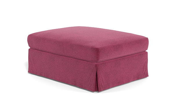 Caitlin Slipcovered Ottoman by The Everygirl® - Image 2