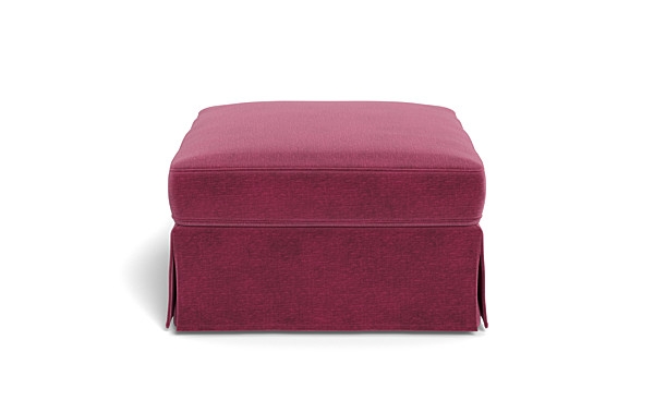 Caitlin Slipcovered Ottoman by The Everygirl® - Image 3
