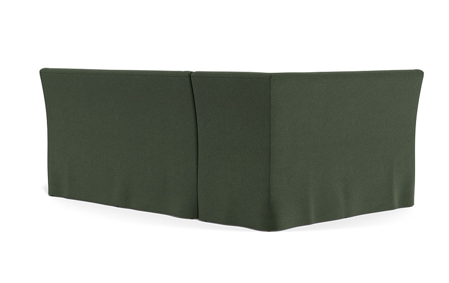 Dorian Slipcovered Left Banquette - Image 1