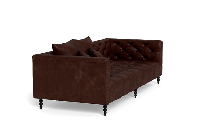 Ms. Chesterfield Leather Sofa by Apartment Therapy - Image 3