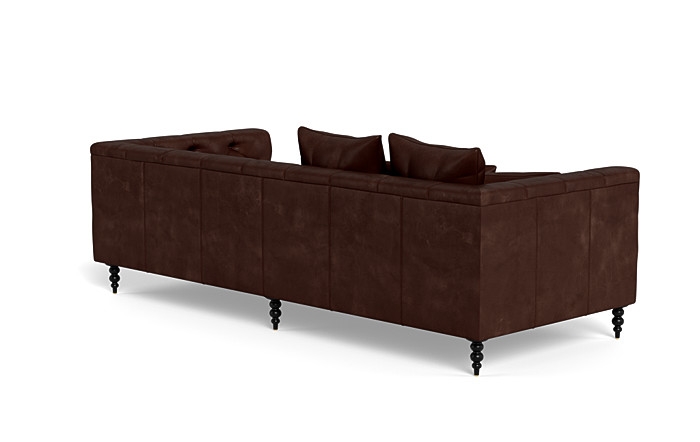 Ms. Chesterfield Leather Sofa by Apartment Therapy - Image 4
