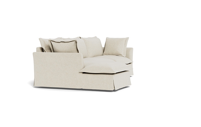 Skylar Slipcovered  Chaise Sectional - Image 4