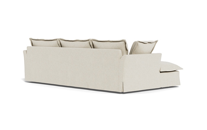Skylar Slipcovered  Chaise Sectional - Image 2
