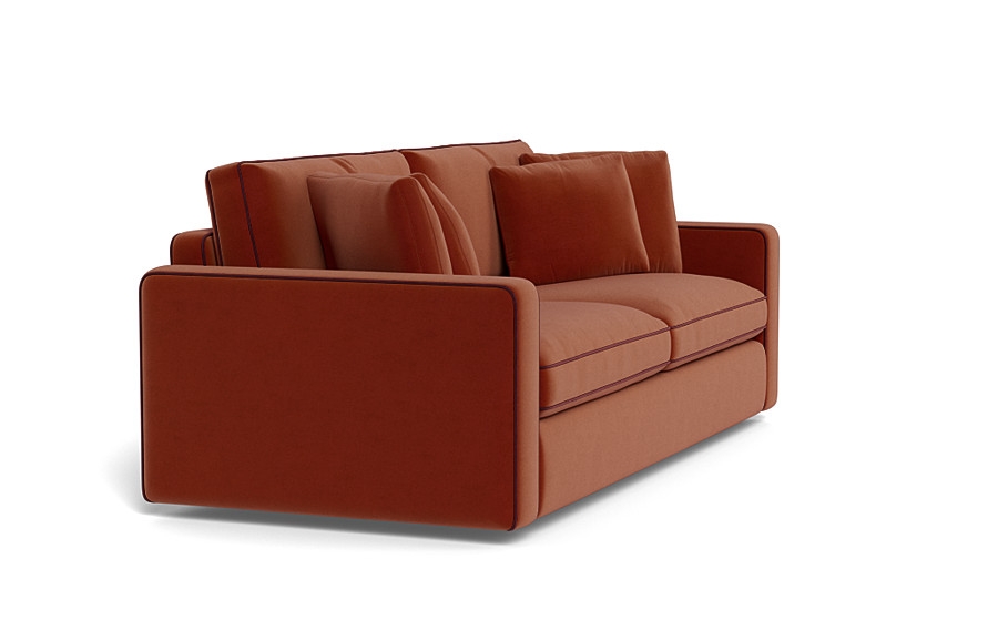 James 2-Seat Sofa with Contrast Piping - Image 1