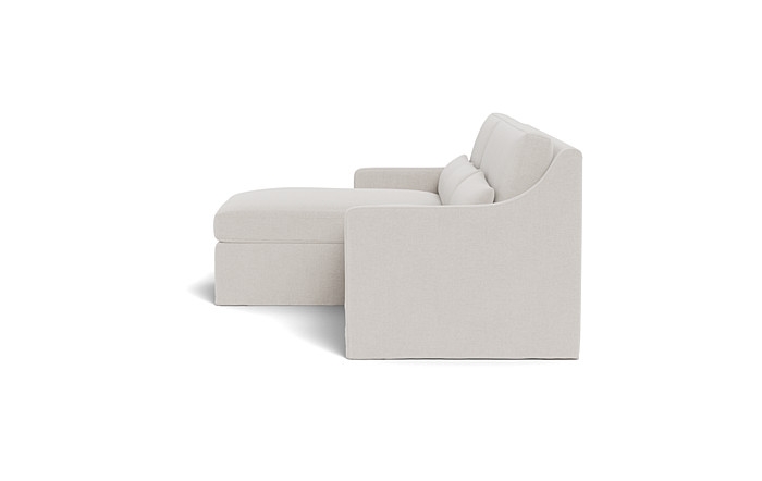 Ella Slipcovered 3-Seat  Chaise Sectional - Image 2