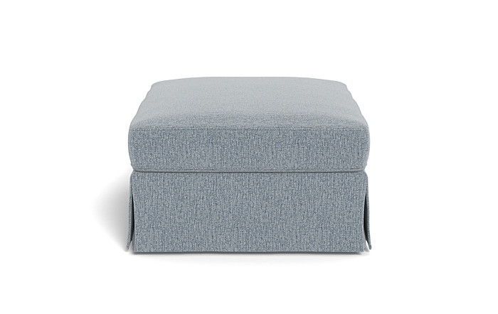 Caitlin Slipcovered Ottoman by The Everygirl® - Image 4