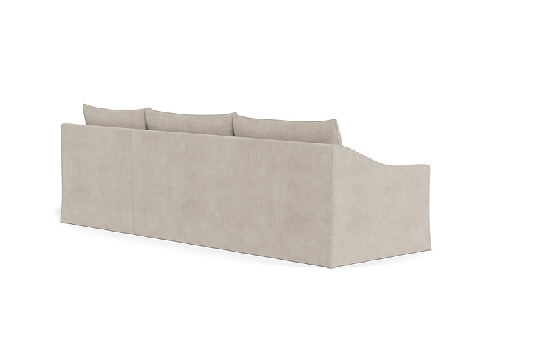 Dixon Slipcovered 3-Seat Right Chaise Sectional - Image 2