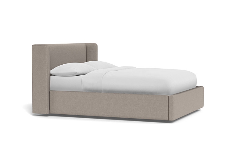Graham Upholstered Bed with Storage Option - Image 1
