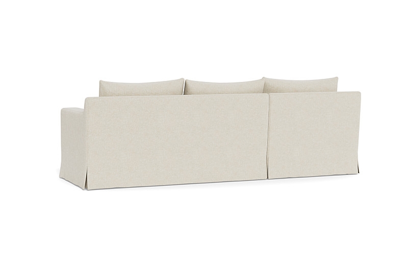 Sloan Slipcovered  Chaise Sectional - Image 4