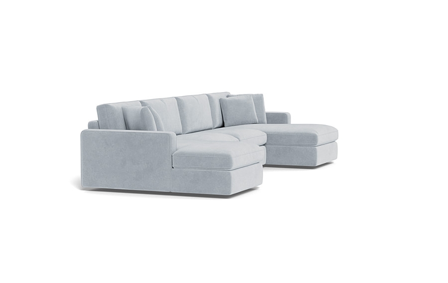 James 3-Piece 4-Seat U Chaise Sectional - Image 4