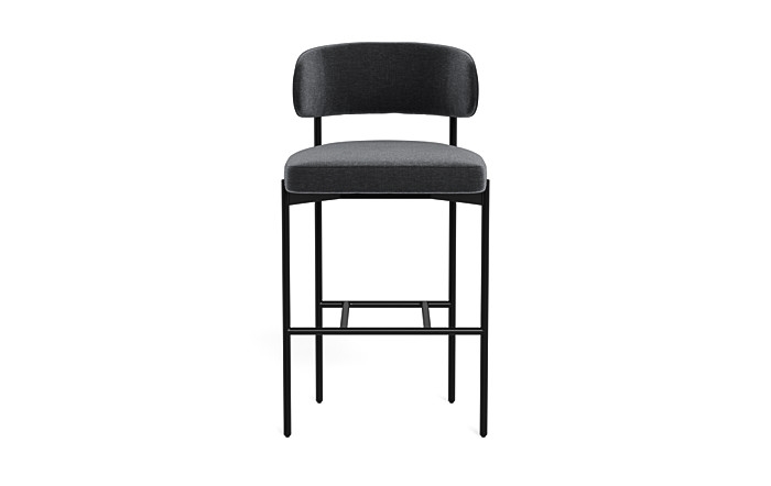 Hollis Metal Framed Upholstered Bar Stool - Image 0