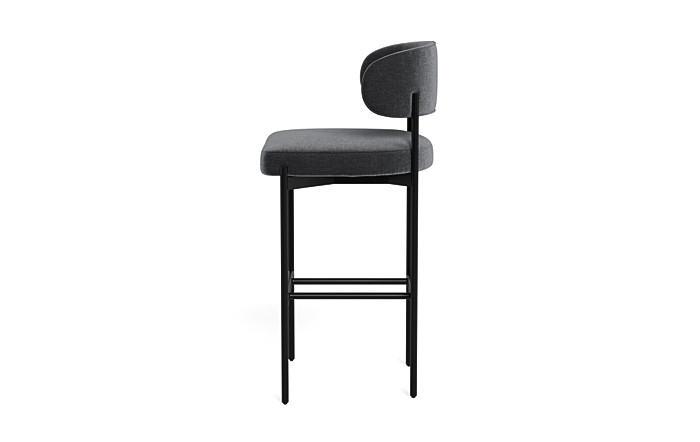 Hollis Metal Framed Upholstered Bar Stool - Image 1