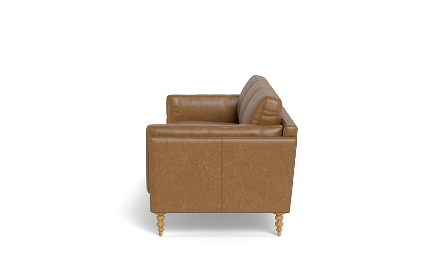 Gaby Leather 3-Seat Sofa - Image 1