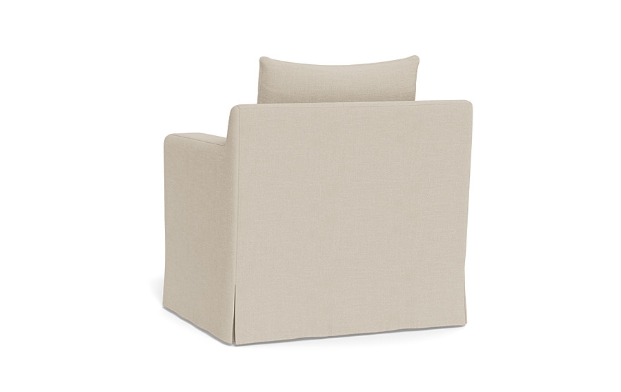 Sloan Slipcovered Petite Chair - Image 3