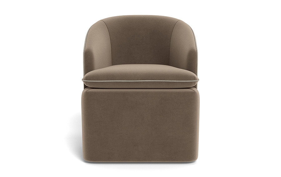 Daphne Upholstered Chair with Contrast Piping - Image 0