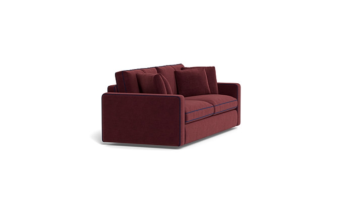 James Sleeper Sofa with Contrast Piping - Image 4